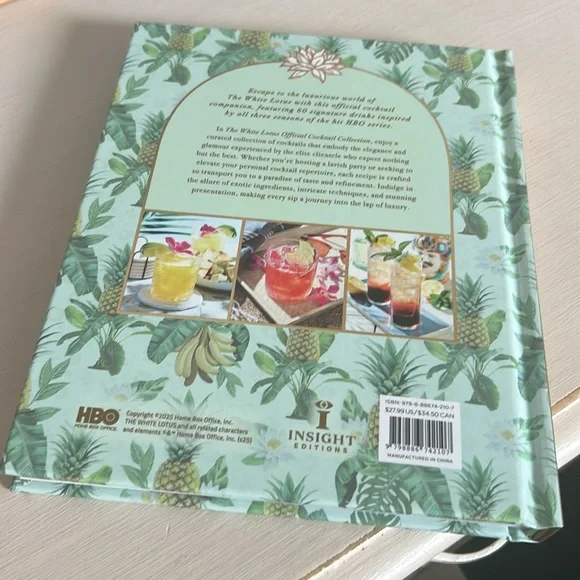 The White Lotus Official Cocktail Collection Book. NEW - Picture 2 of 11